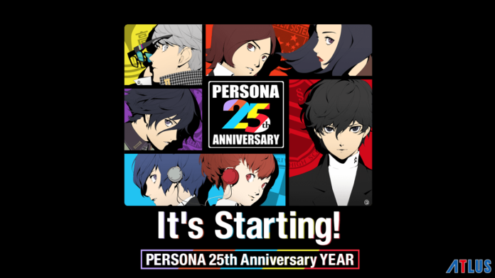 Atlus opens their official Persona 25th Anniversary website