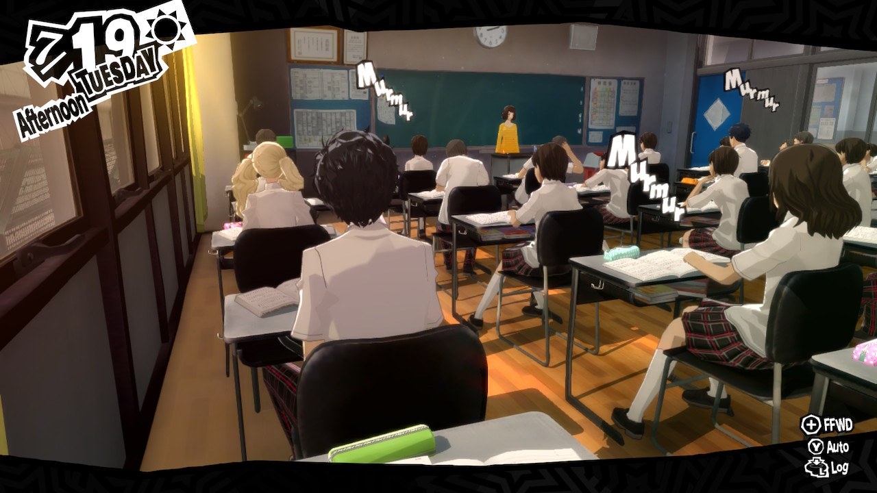 Classroom questions persona 5 royal