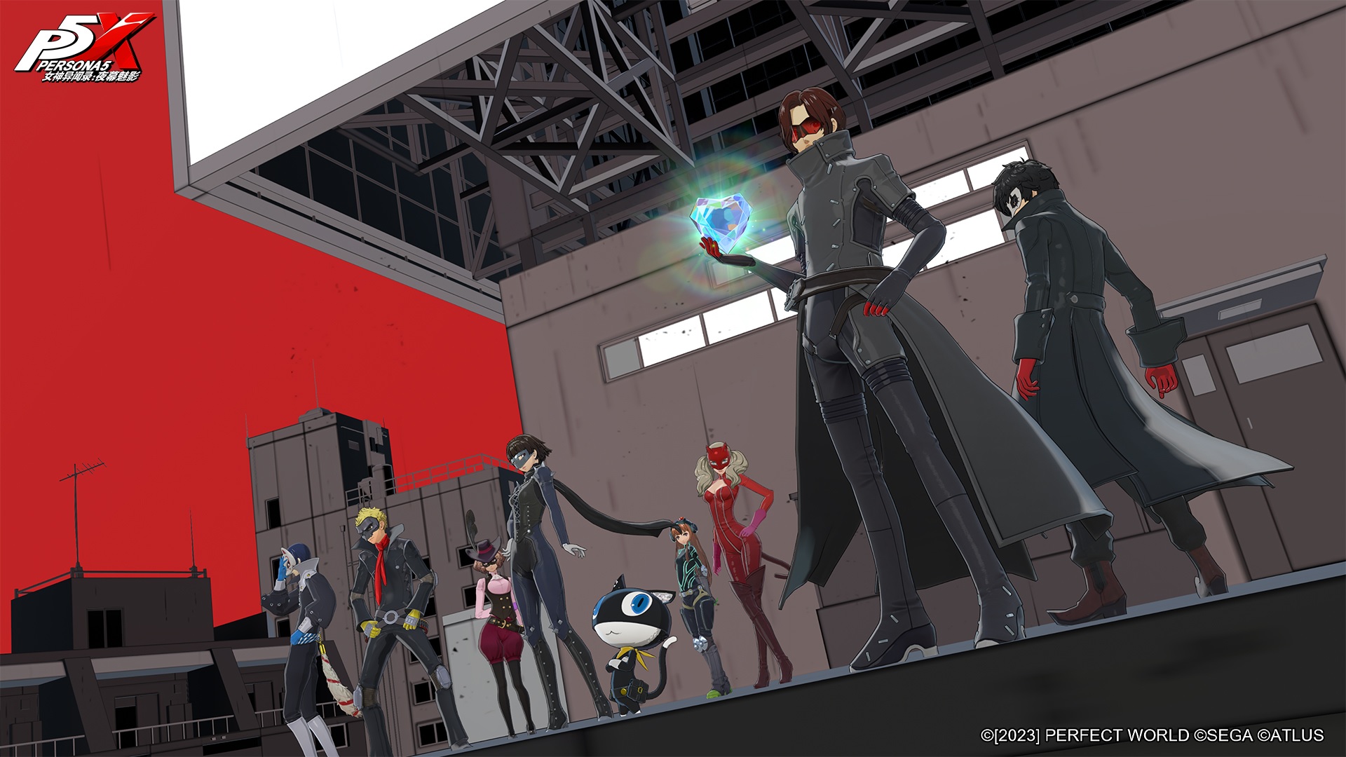 Persona 5 The Phantom X Mobile Game Announced 3855