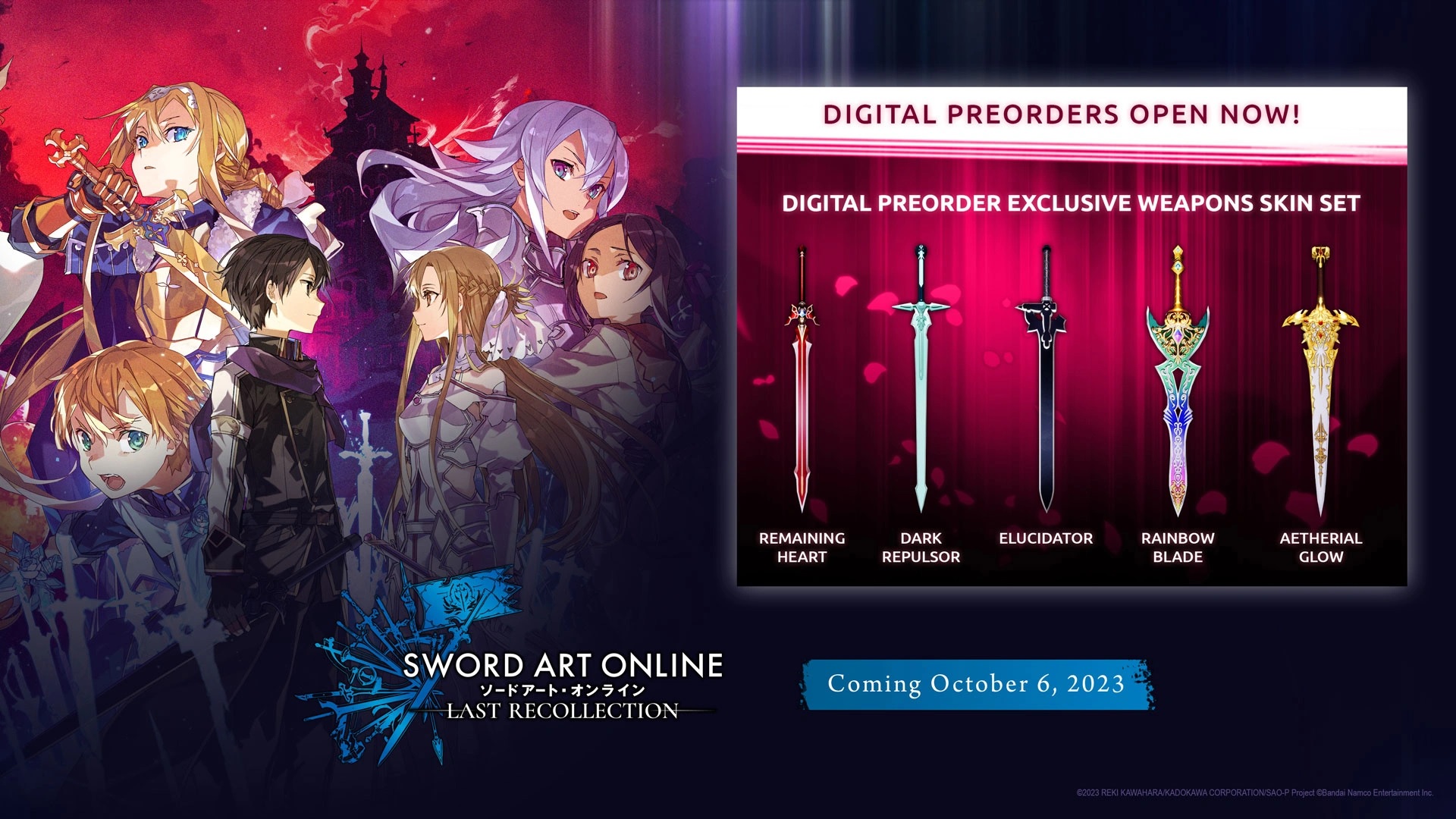 Sword Art Online Last Recollection PS5 Demo Gameplay - Anime Expo 2023 