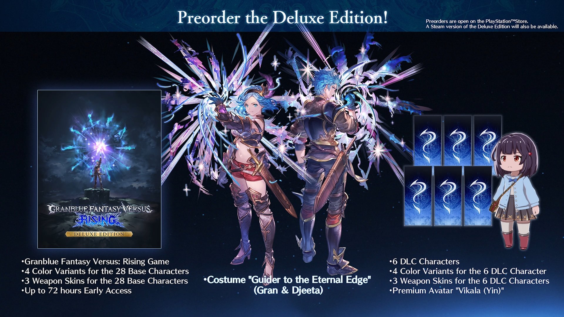 Granblue Fantasy Versus: Rising Reveals Main Theme And Deluxe Edition ...