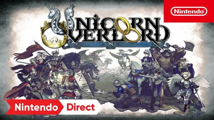 ATLUS and Vanillaware Reveal Tactical RPG Unicorn Overlord