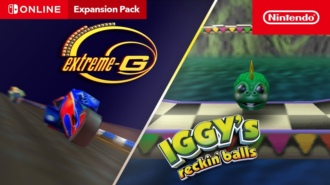 Пакет расширения Nintendo Switch Online + добавляет Extreme-G, Iggy’s Reckin’ Balls