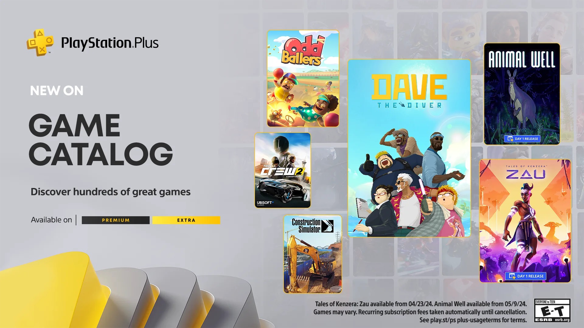 PlayStation Plus Game and Classics Catalog for April 2025 Revealed