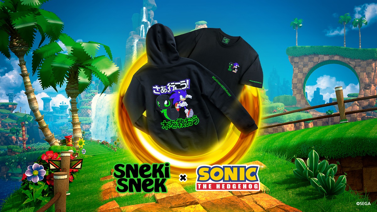 Razer объединяется с Sonic the Hedgehog для создания нового товара Sneki Snek