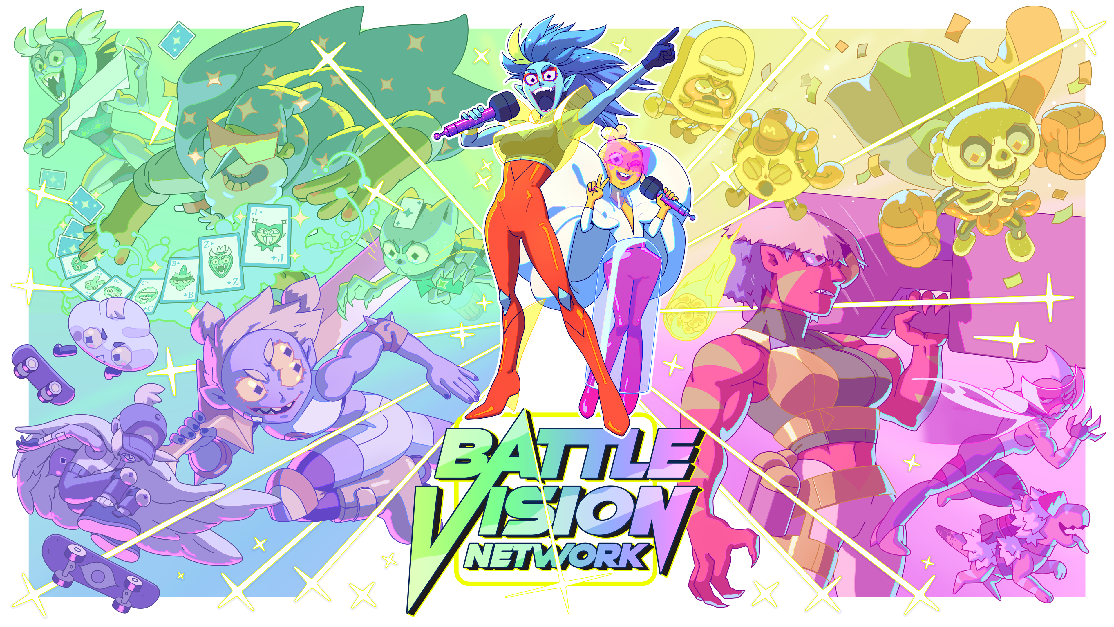 Сеть Battle Vision, представленная Capybara Games; Релиз в 2025 году на ПК и Netflix