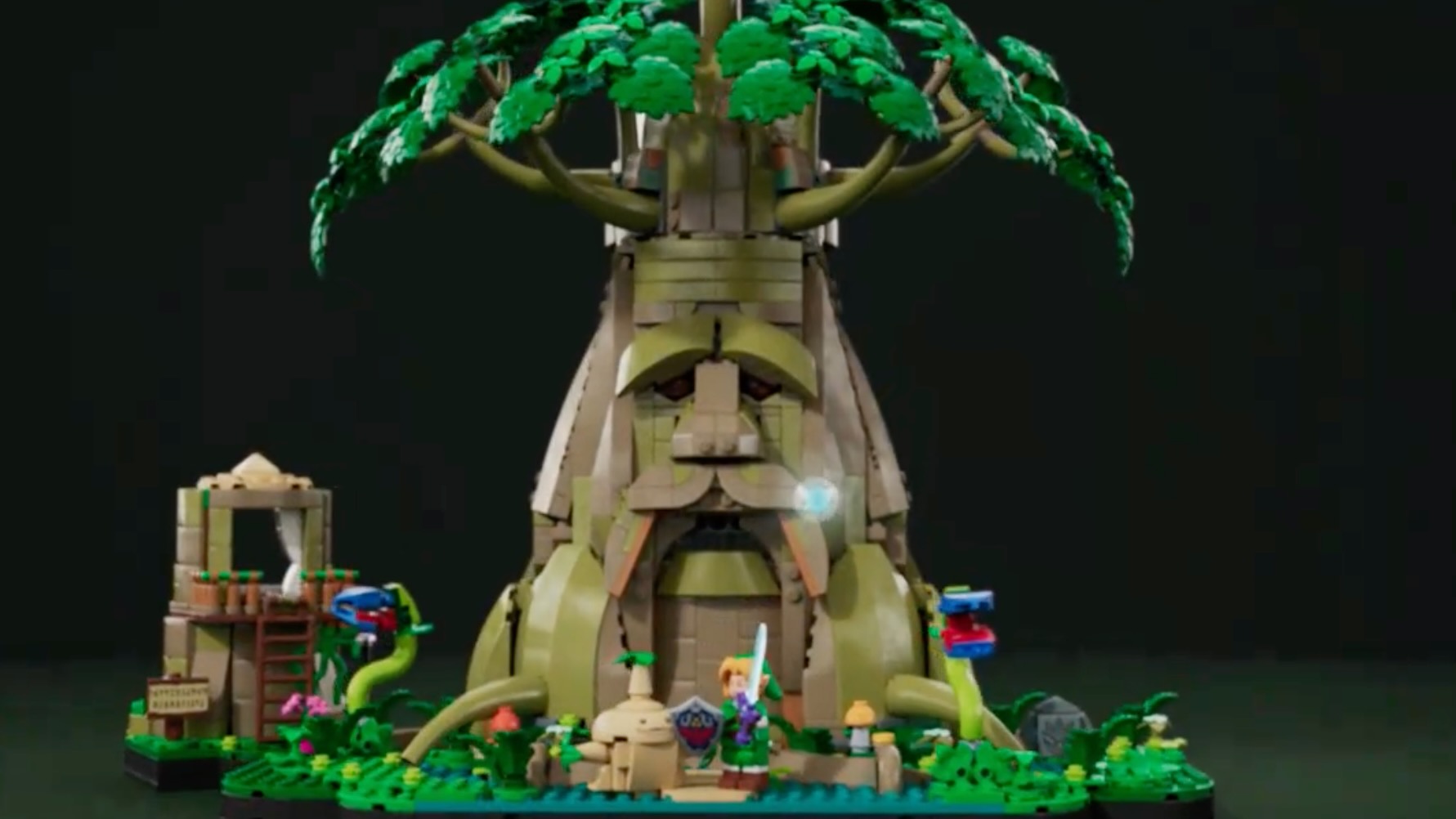 Представлен набор LEGO The Legend of Zelda Great Deku Tree