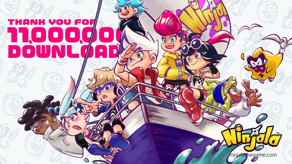 Ninjala Surpasses 11 Million Downloads Worldwide