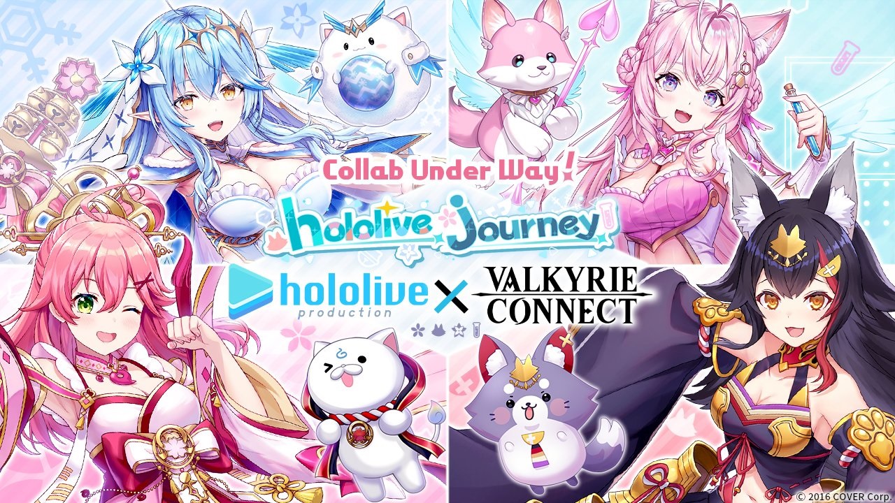 Третье совместное мероприятие Valkyrie Connect и Hololive начнется 17 мая