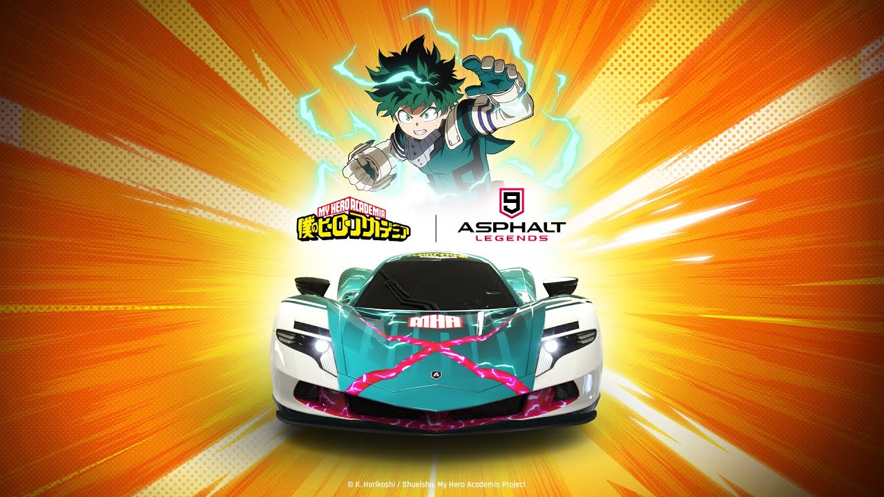 Asphalt 9: Legends Announces My Hero Academia Collaboration