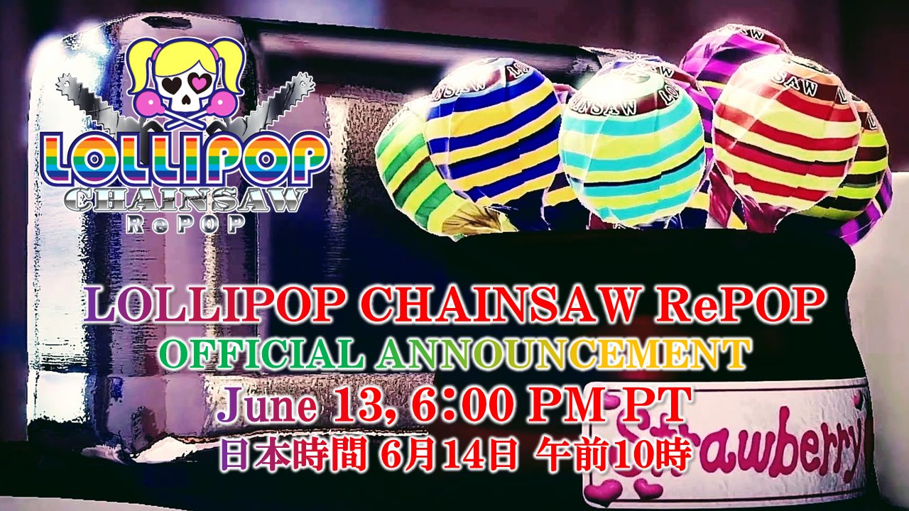 Lollipop Chainsaw RePOP Official Announcement Coming June 13