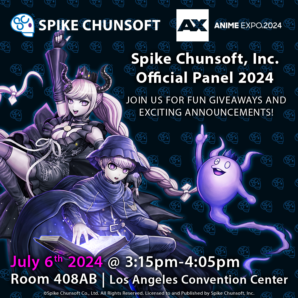 Spike Chunsoft Anime Expo 2024 Panel Announcements Teased