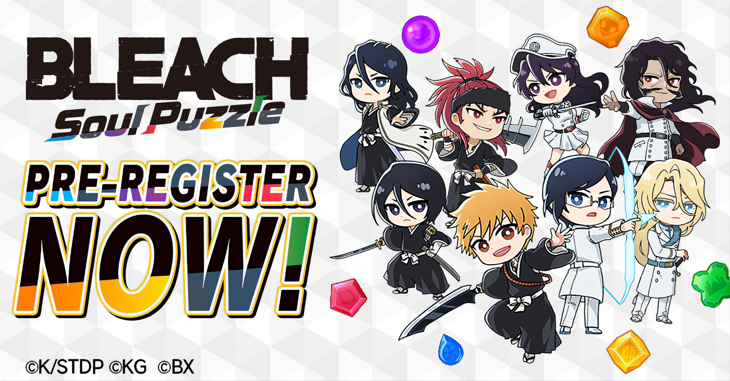 KLab представляет Bleach Soul Puzzle для мобильных устройств