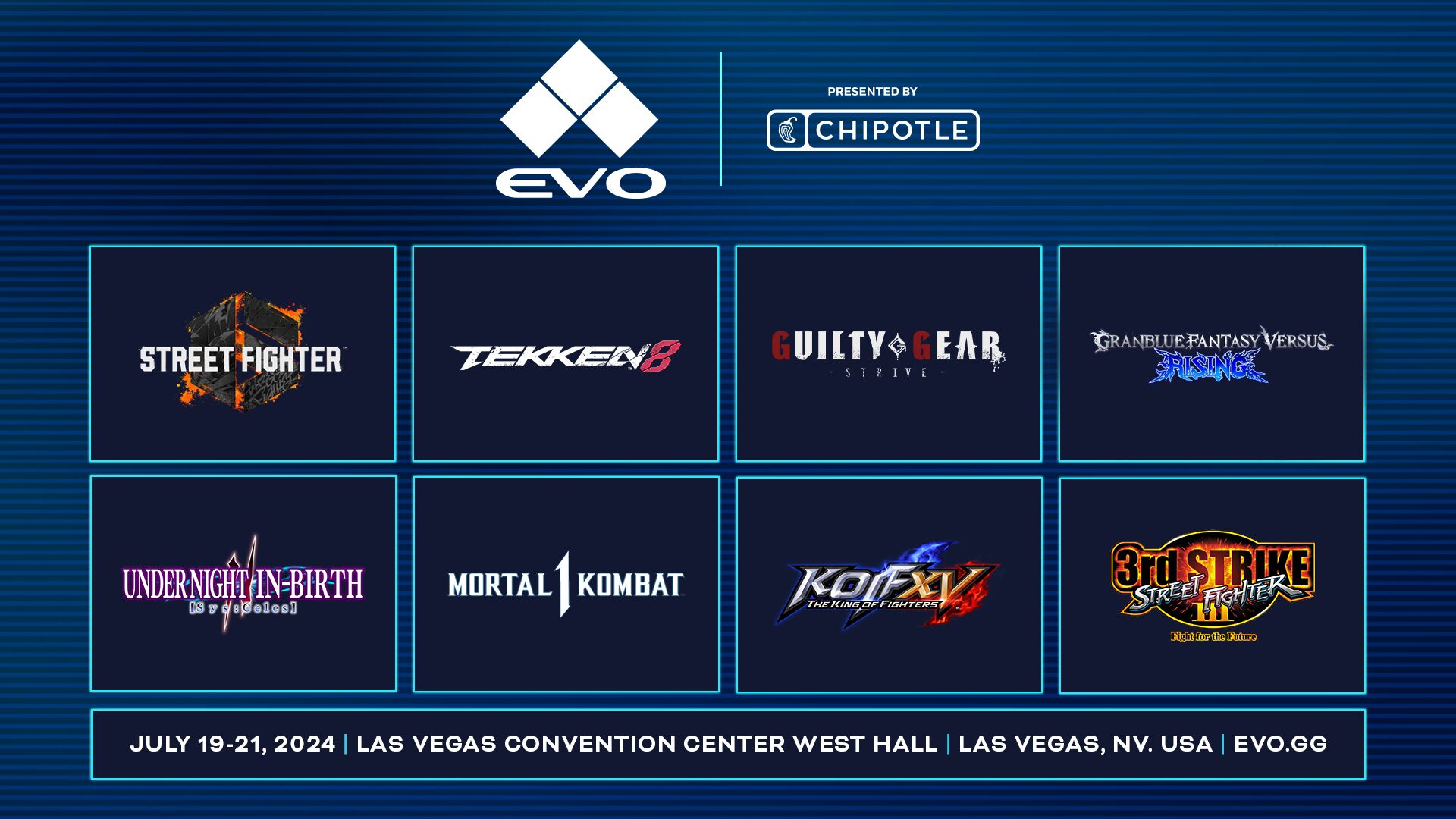 EVO 2024 – Schedule, Date, Time, Where to Watch