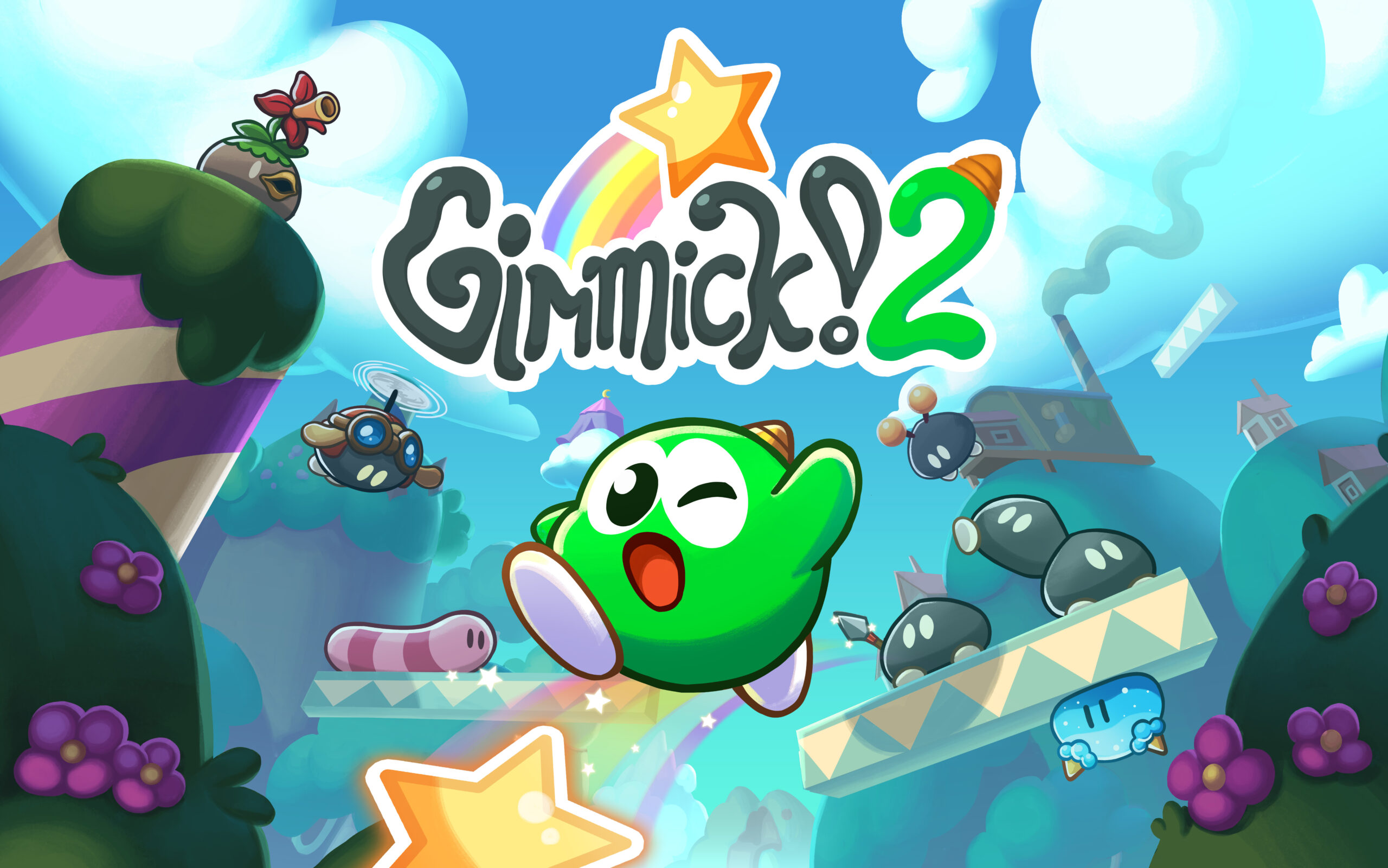 Gimmick! 2 Reveals Gameplay Trailer; David Wise to Compose Soundtrack