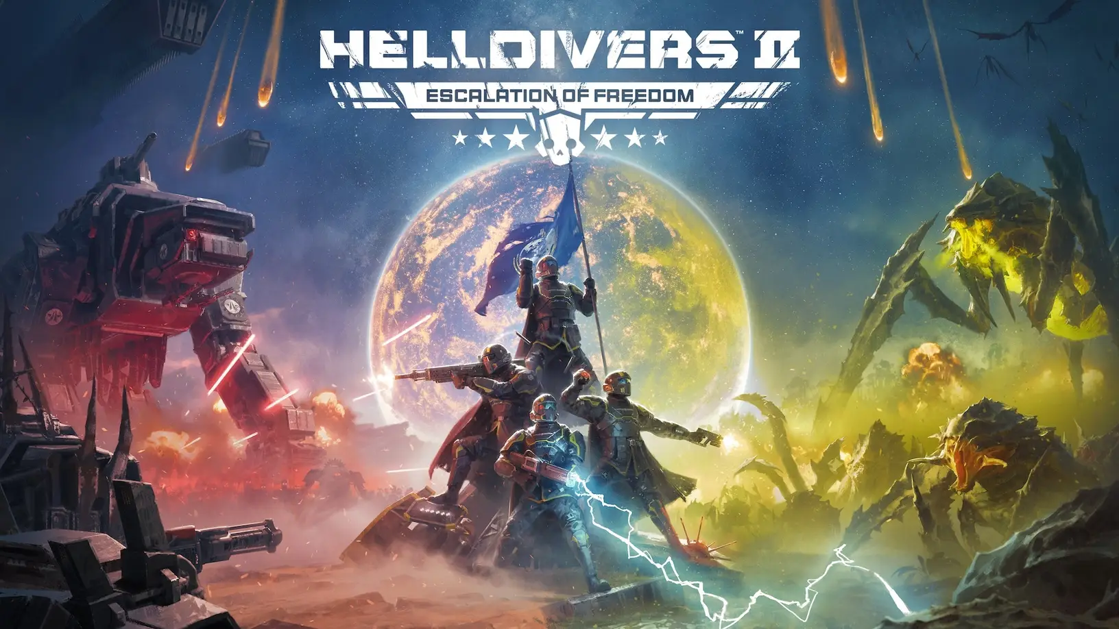 Helldivers 2 раскрывает обновление «Эскалация свободы»