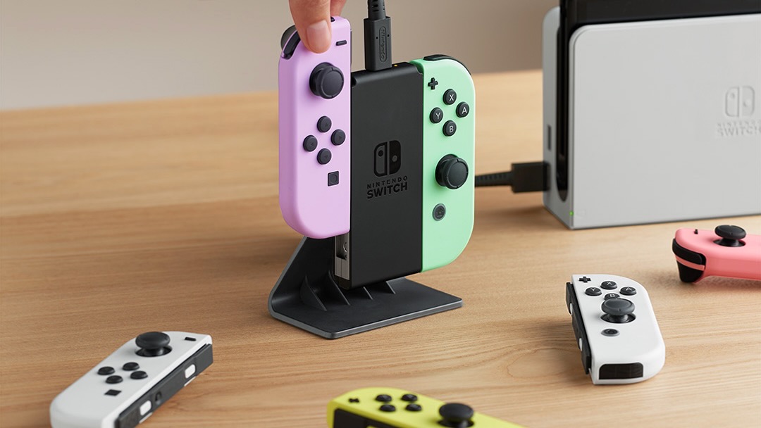 Nintendo выпустит подставку для двусторонней зарядки Joy-Con 17 октября