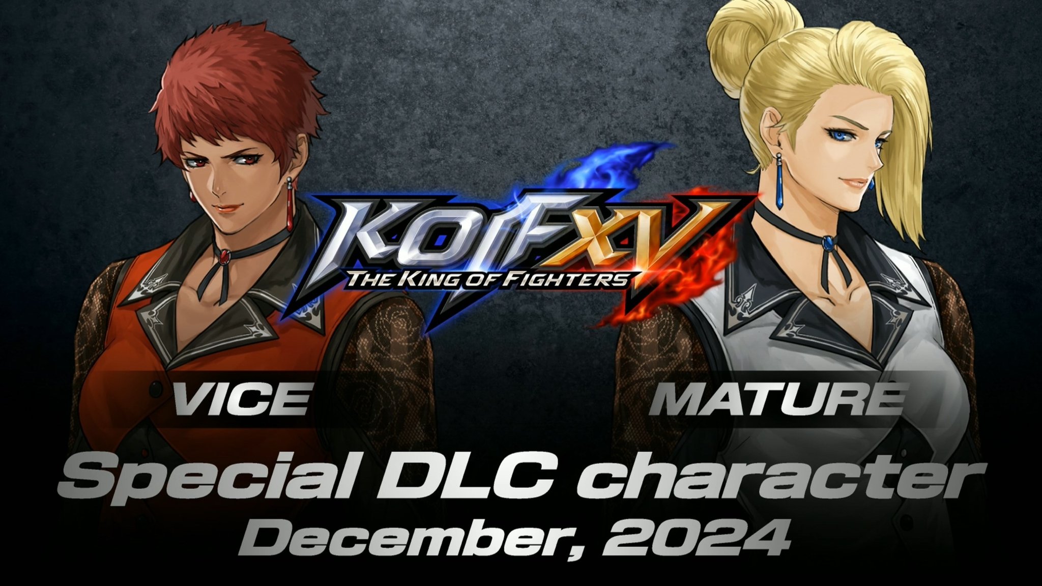 The King of Fighters XV Reveals Special DLC Characters Vice and Mature