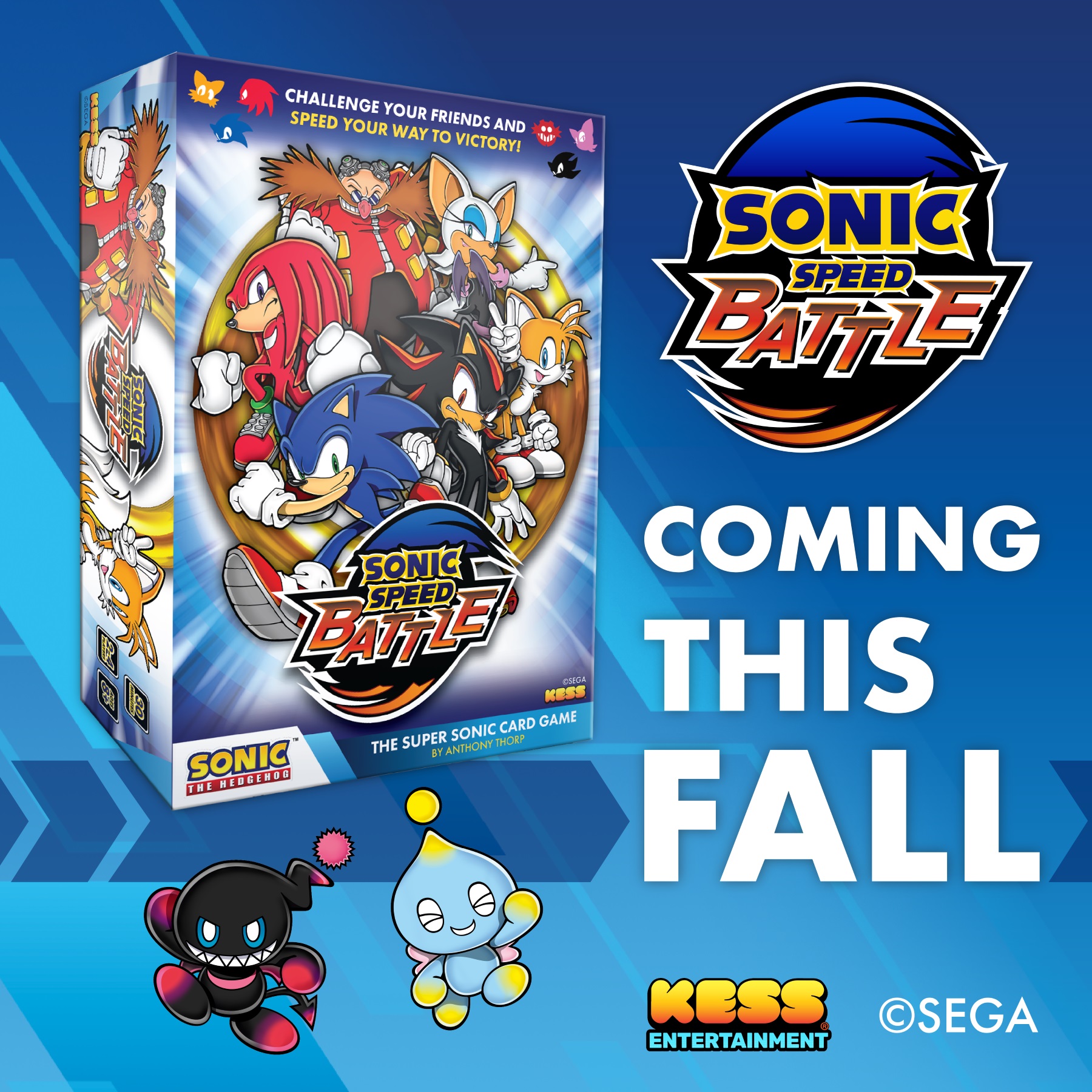 Sonic Speed Battle Tabletop Game Announced