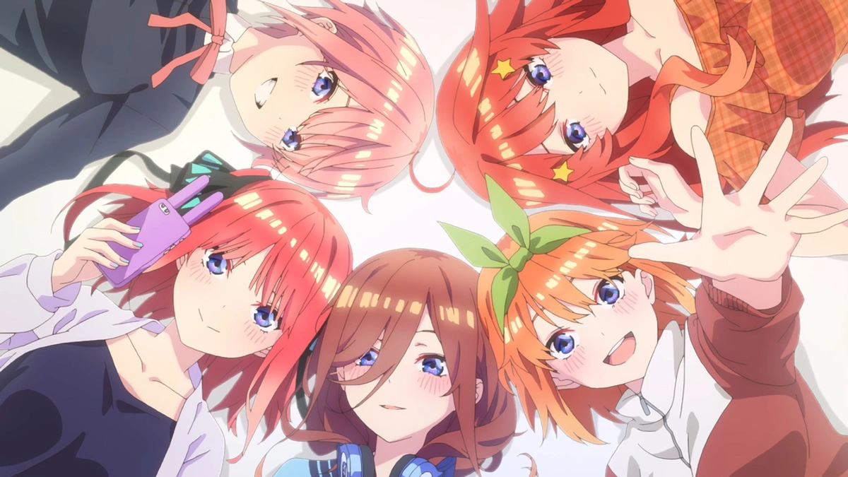 The Quintessential Quintuplets Honeymoon Arc Airing in Theaters on September 20