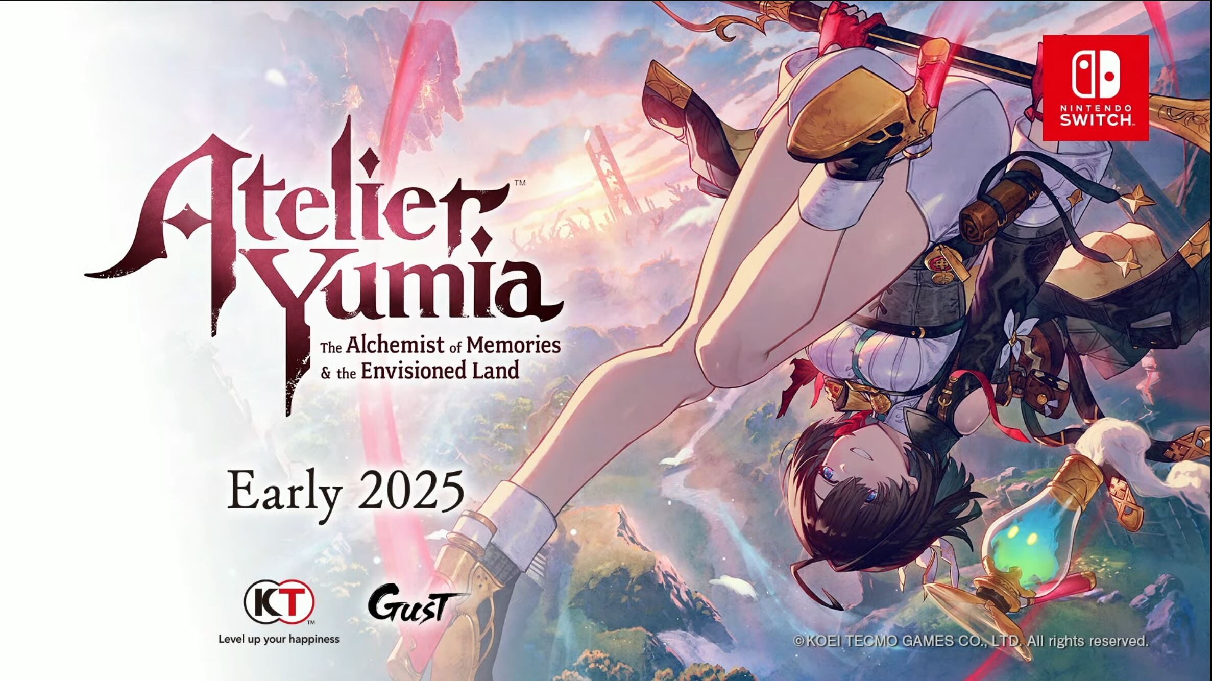 Atelier Yumia: The Alchemist of Memories & the Envisioned Land Announced for Nintendo Switch, Coming Early 2025