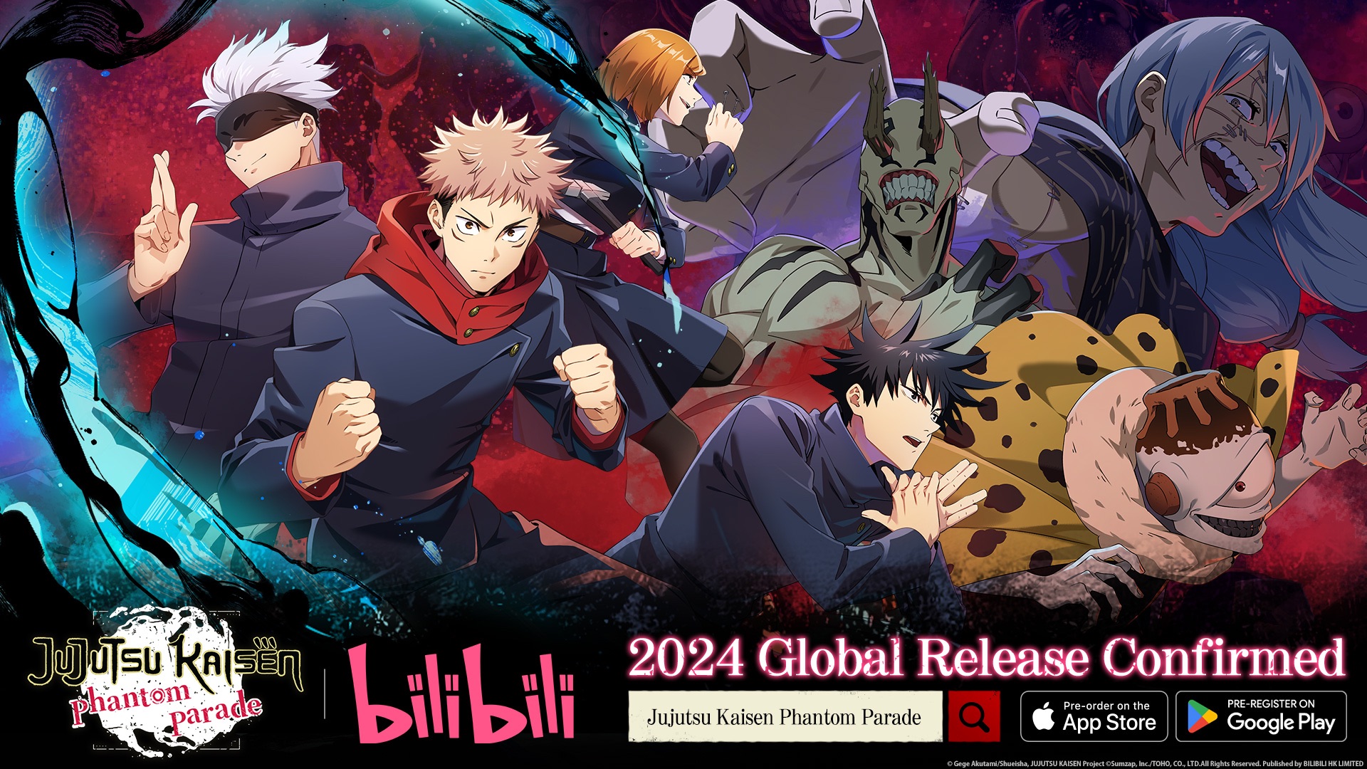 Jujutsu Kaisen: Phantom Parade is Releasing Globally