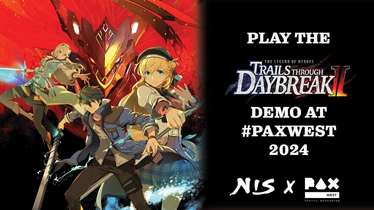 The Legend of Heroes: Trails through Daybreak II Demo Confirmed for PAX West