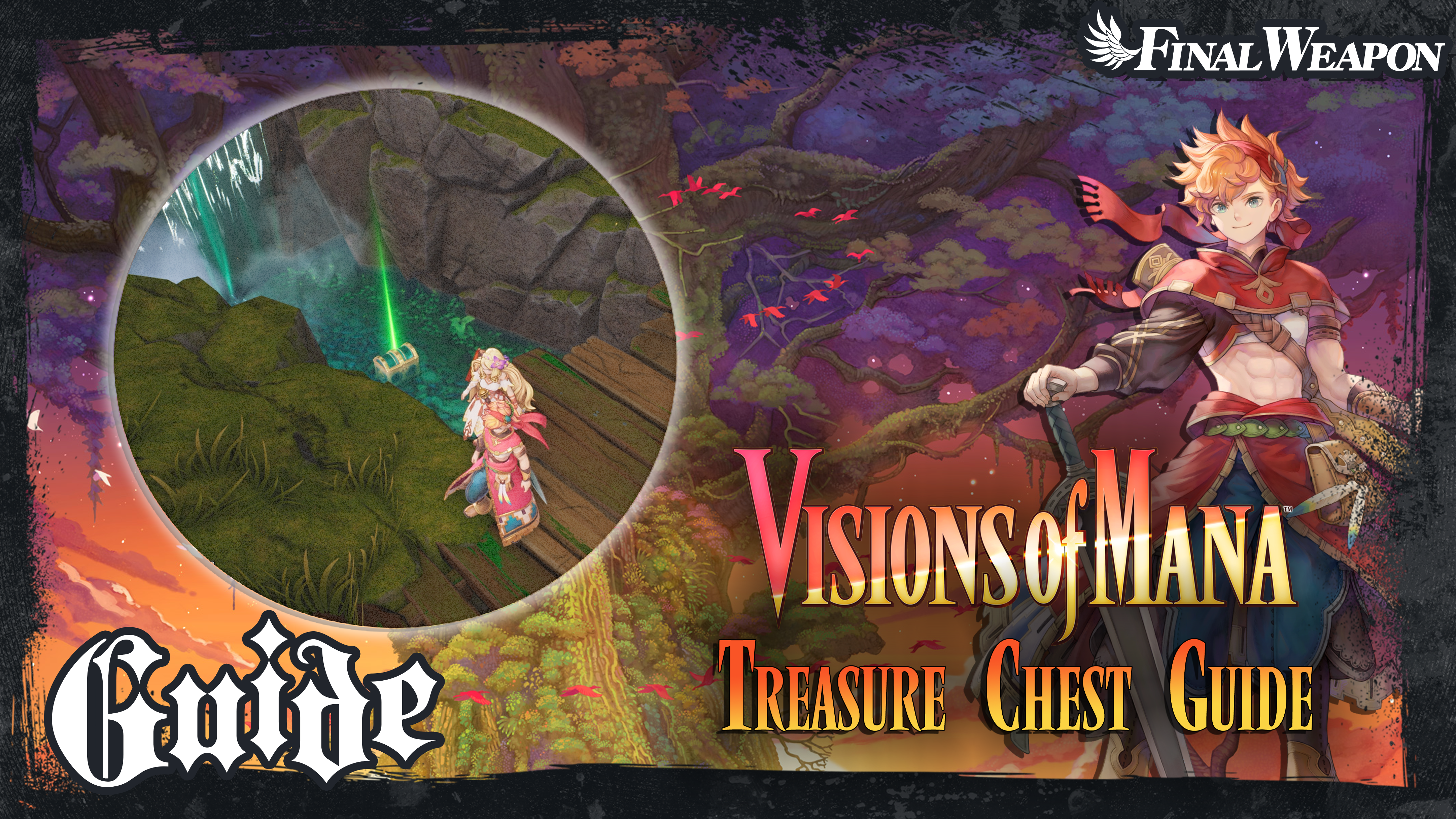 Visions of Mana All Aery Passage Treasure Chests Guide