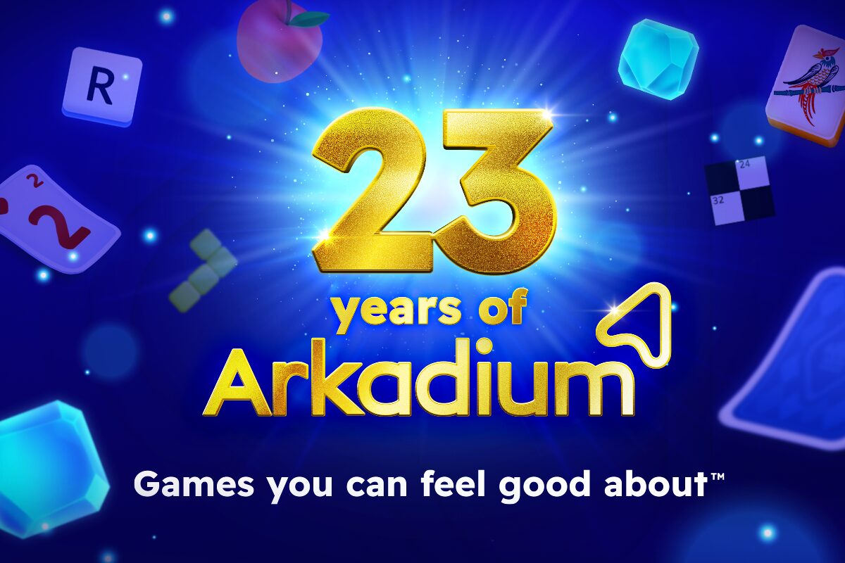 Arkadium Celebrates 23rd Anniversary with Eight New Game Announcements