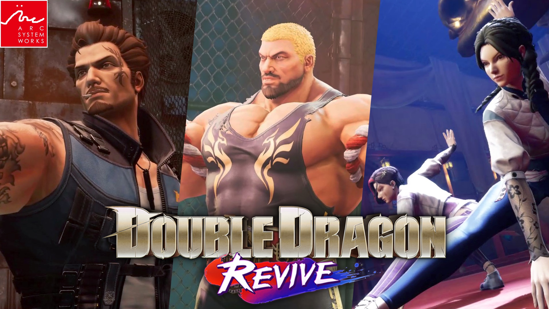 Обнародован трейлер и актерский состав Double Dragon Revive Tokyo Game Show 2024