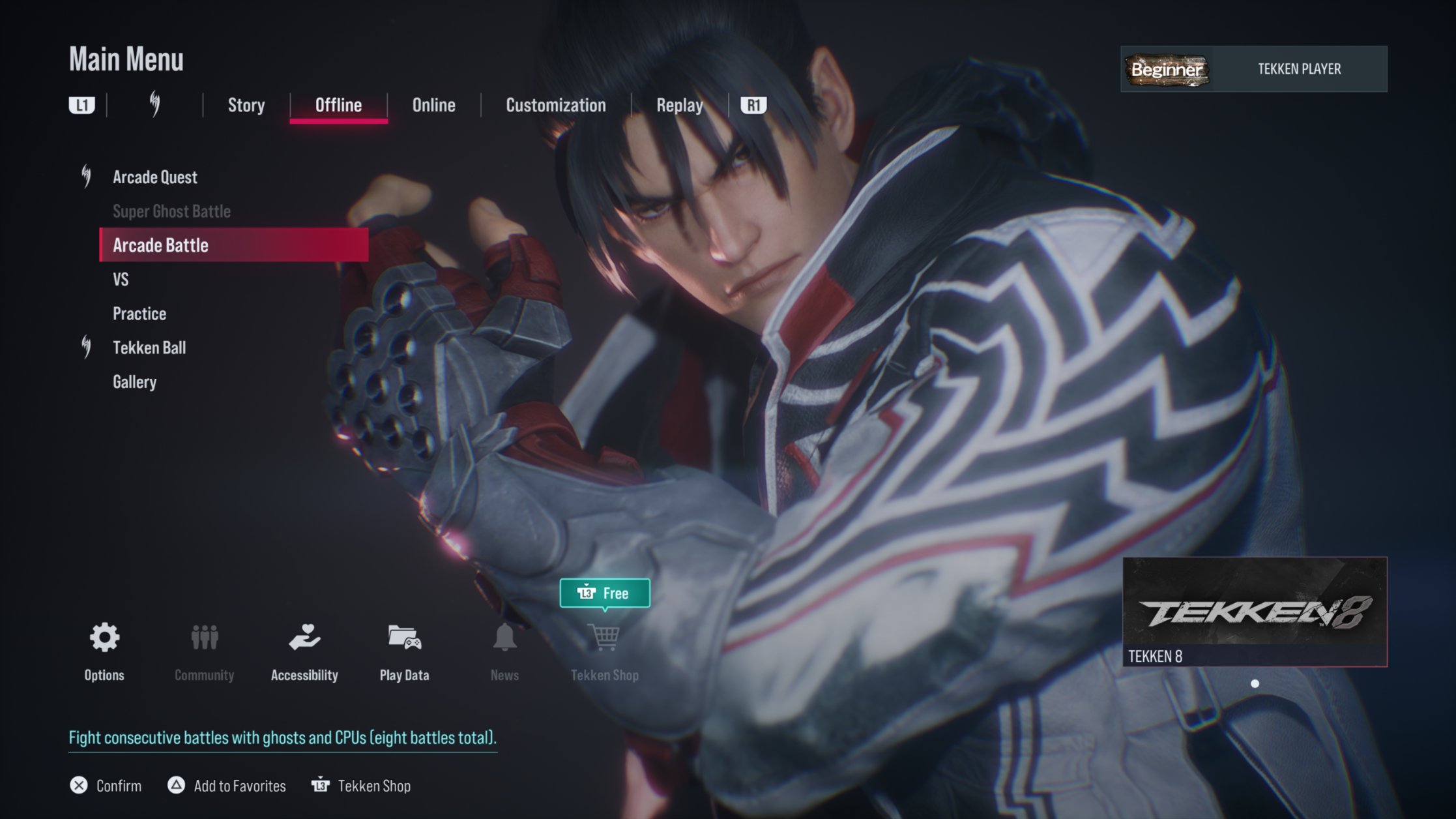 Tekken 8 Update Lets Players Customize Main Menu with Favorite Characters