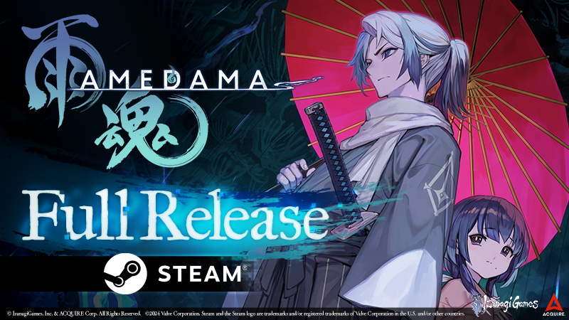 AMEDAMA Fully Launches Today on Steam