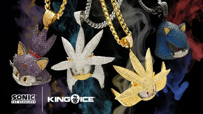 送税込【SONIC THE HEDGEHOG x KING ICE】NEUTRAL CHAO NECKLACE Neutral Chao Necklace | Sonic the Hedgehog Jewelry – King Ice