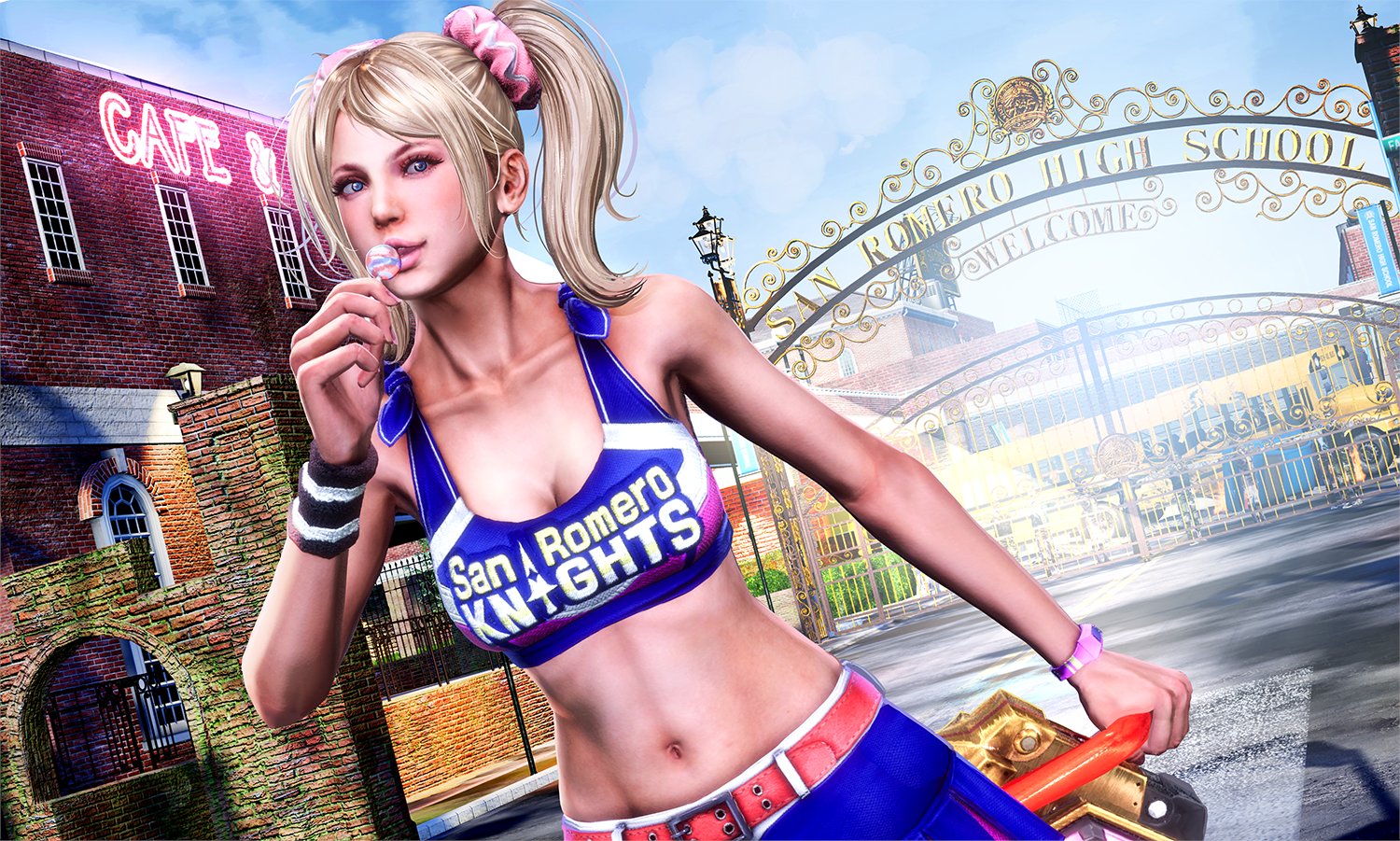 Lollipop Chainsaw RePOP теперь доступен на Западе