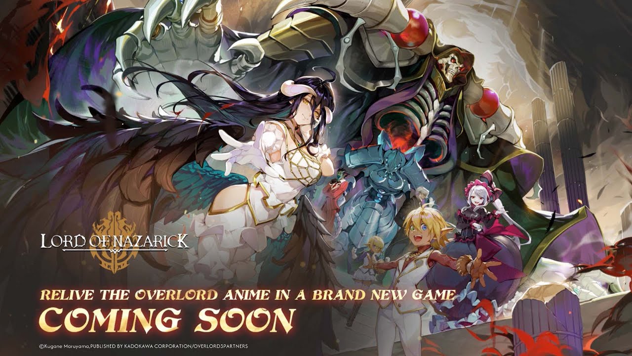 Crunchyroll Games to Bring Overlord Mobile RPG Lord of Nazarick to the West