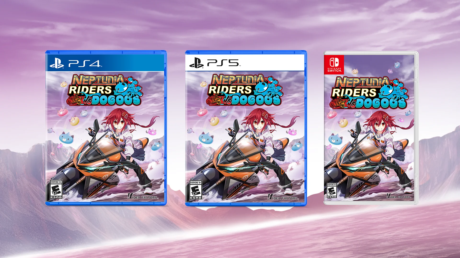 Neptunia Riders VS Dogoos Releases in January 2025 in the West