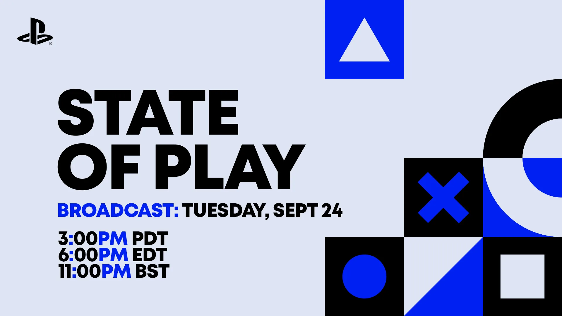 PlayStation State of Play Broadcast Announced for September 24