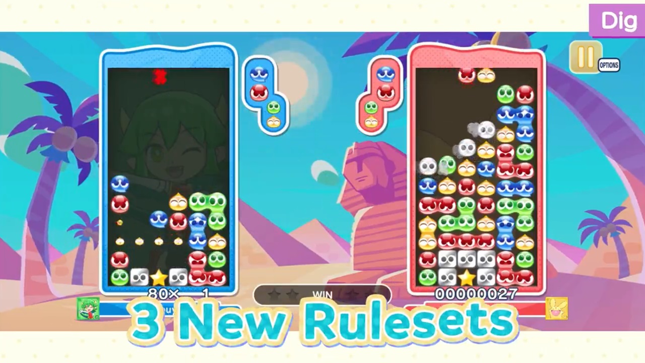 Обновление 1.6.0 Puyo Puyo Puzzle Pop добавляет три новых набора правил