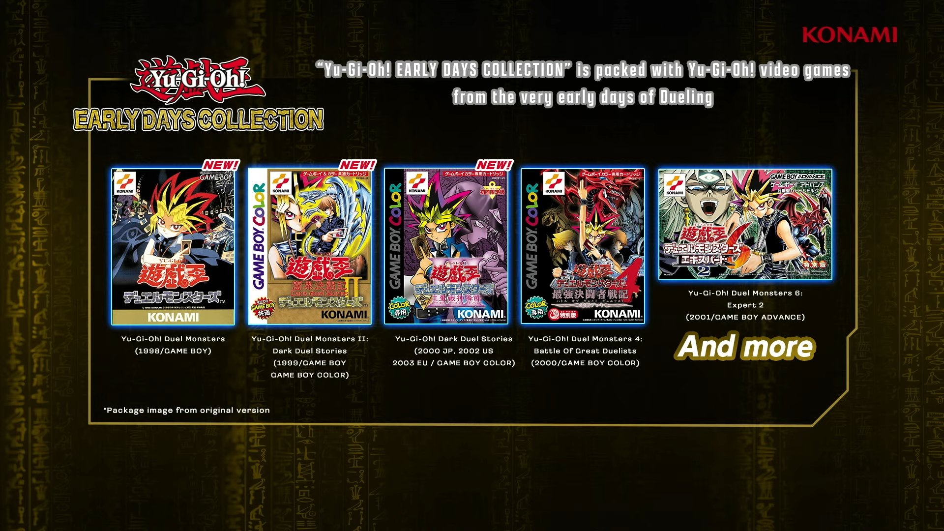 Yu-Gi-Oh! Early Days Collection Reveals More Included Games