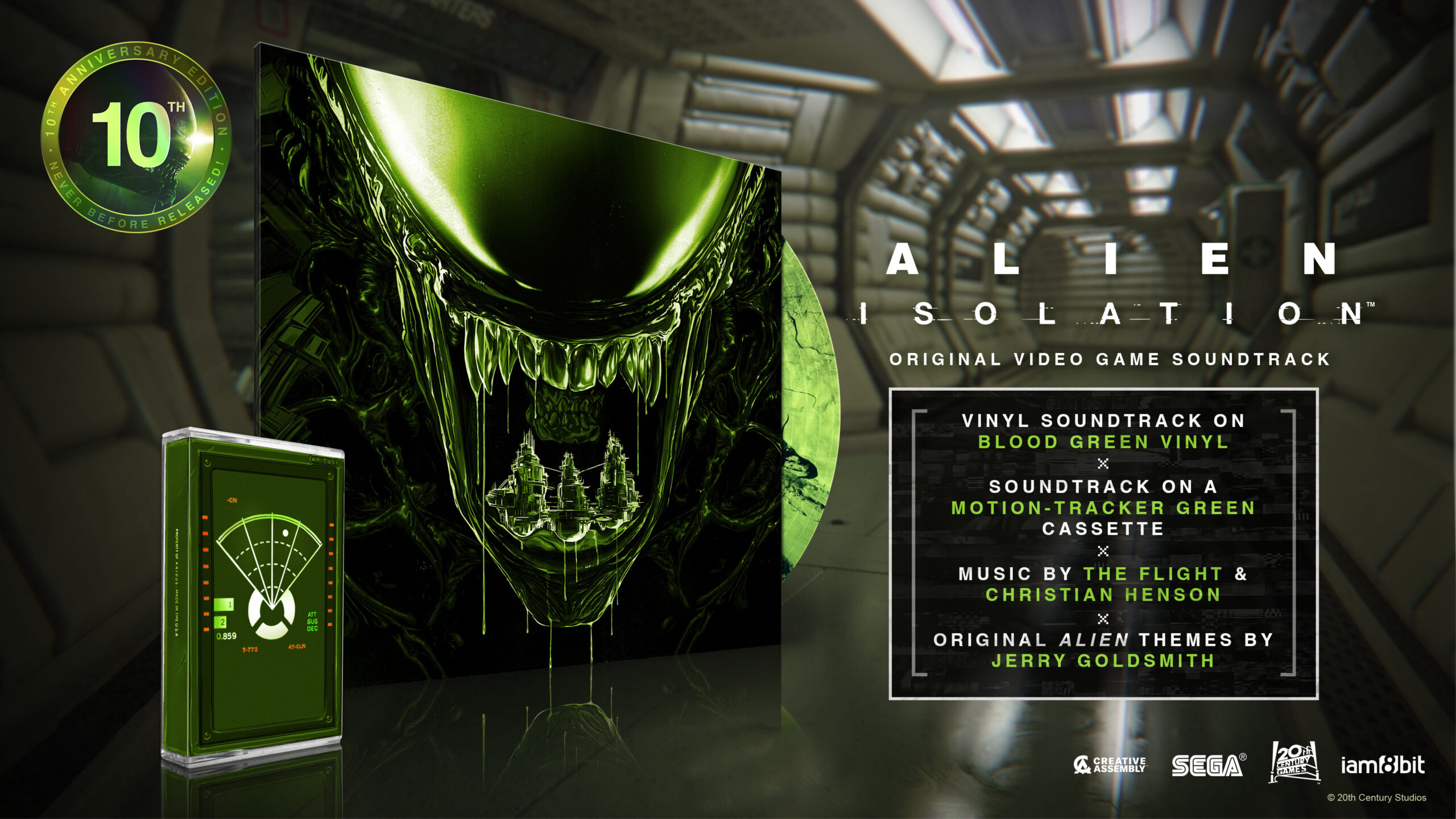 Alien: Isolation Soundtrack Available on Vinyl and Cassette for 10th Anniversary