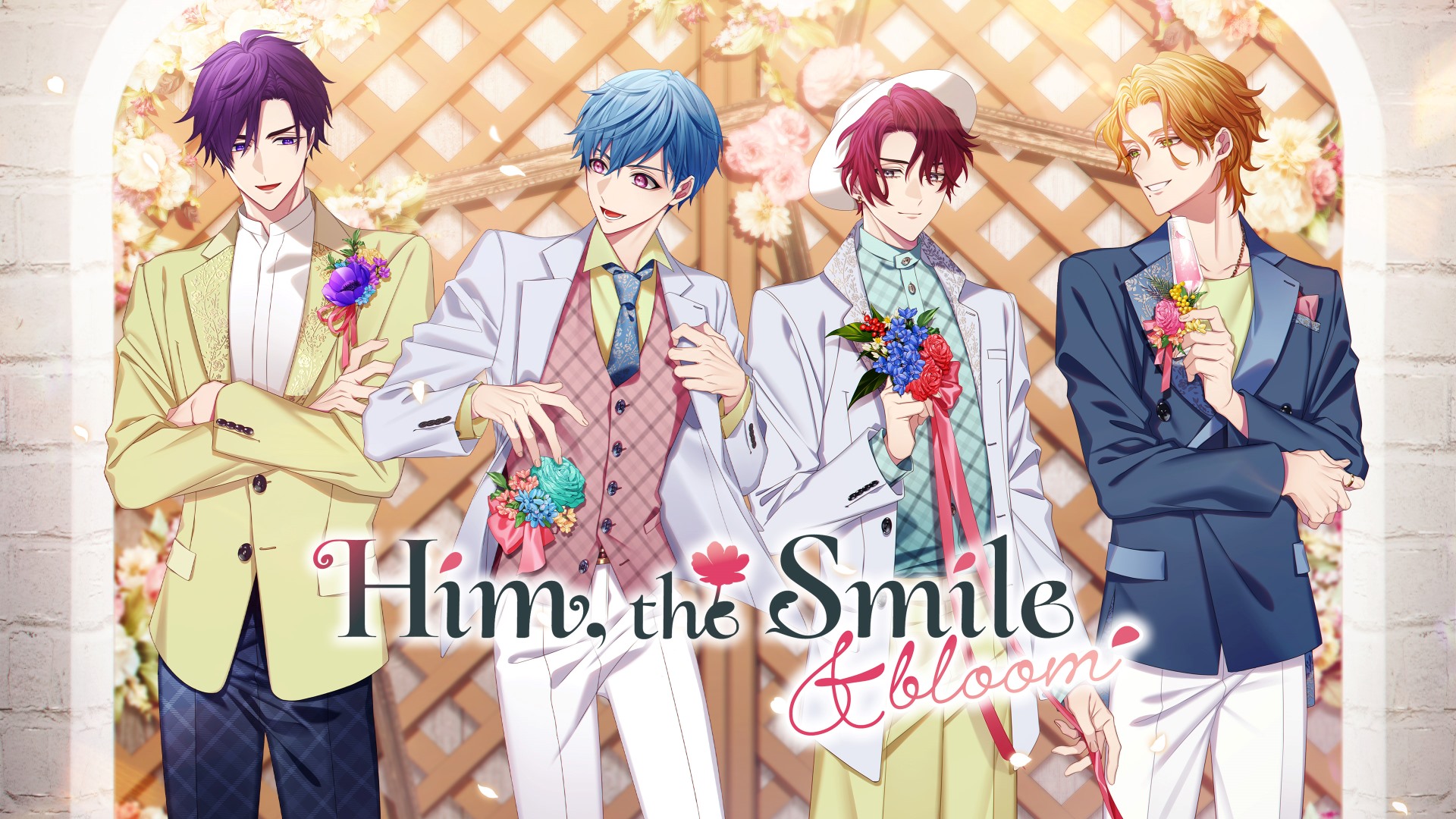 Визуальный роман Otome Him, the Smile & Bloom выйдет на Switch и ПК