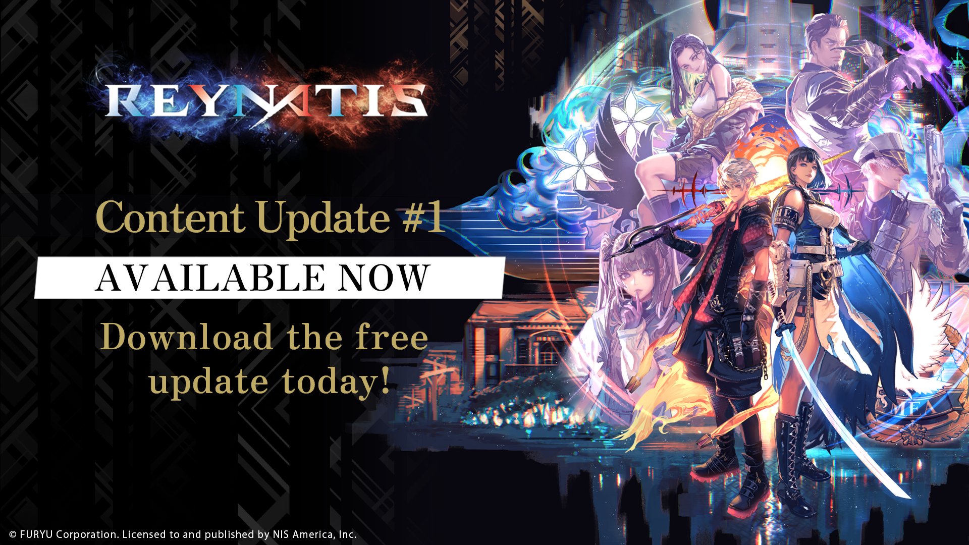 REYNATIS Content Update 1 Now Available in the West