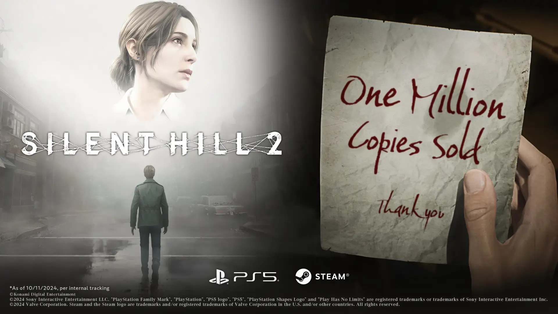 Silent Hill 2 Surpasses One Million Copies Sold in Three Days