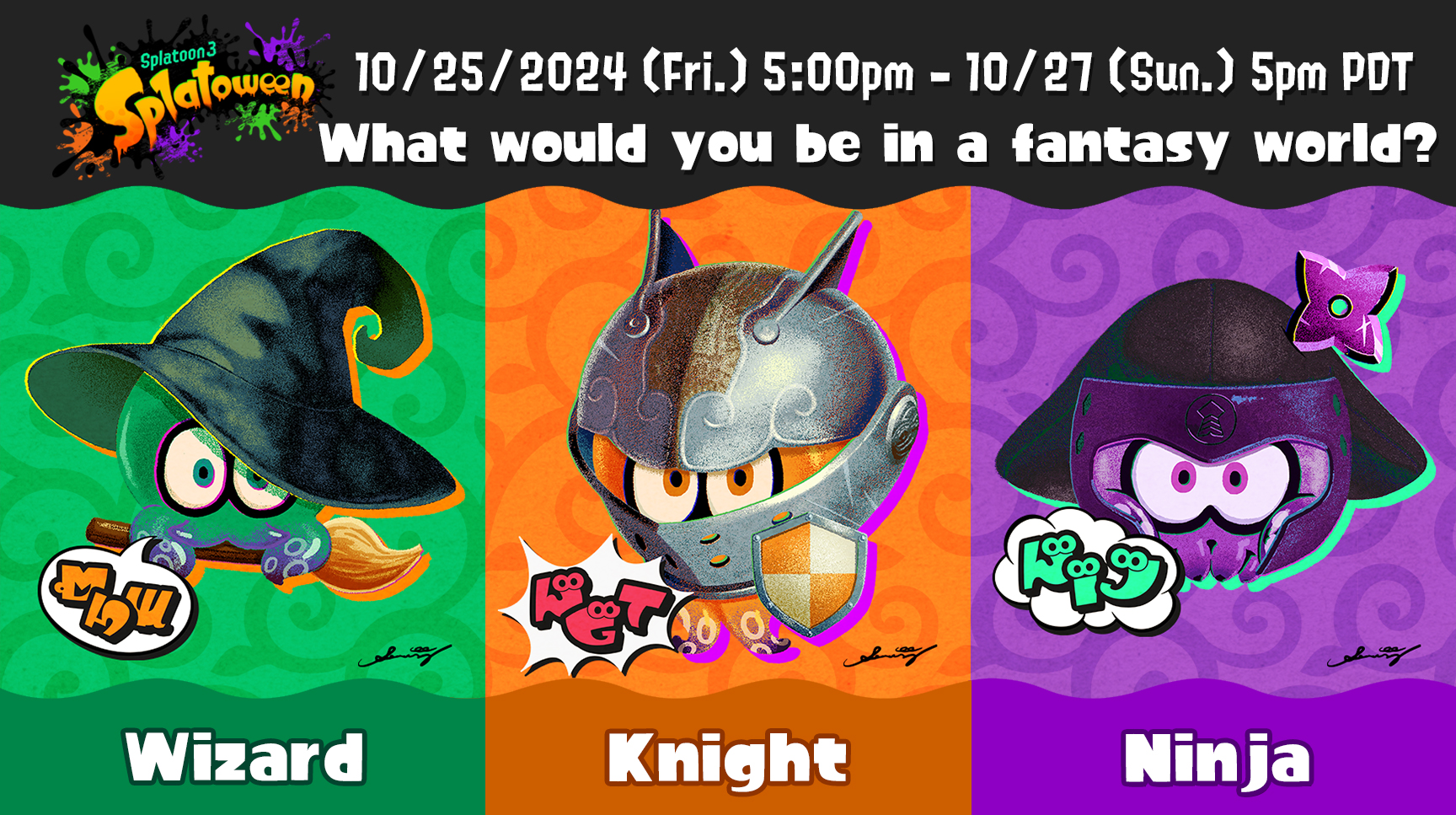 Splatoon 3 Splatoween 2024 Details Announced