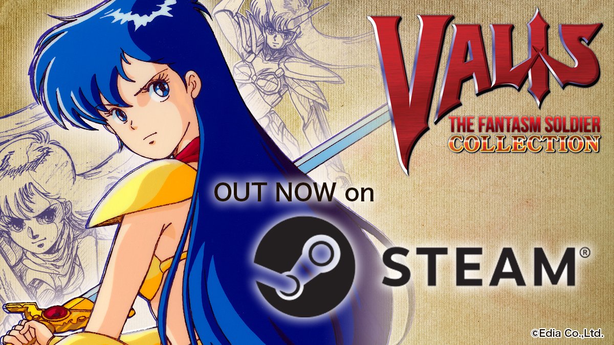 Valis: The Fantasm Soldier Collection Now Available on Steam