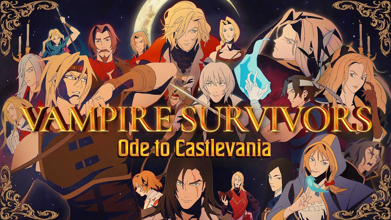 Vampire Survivors Ode to Castlevania DLC Revealed