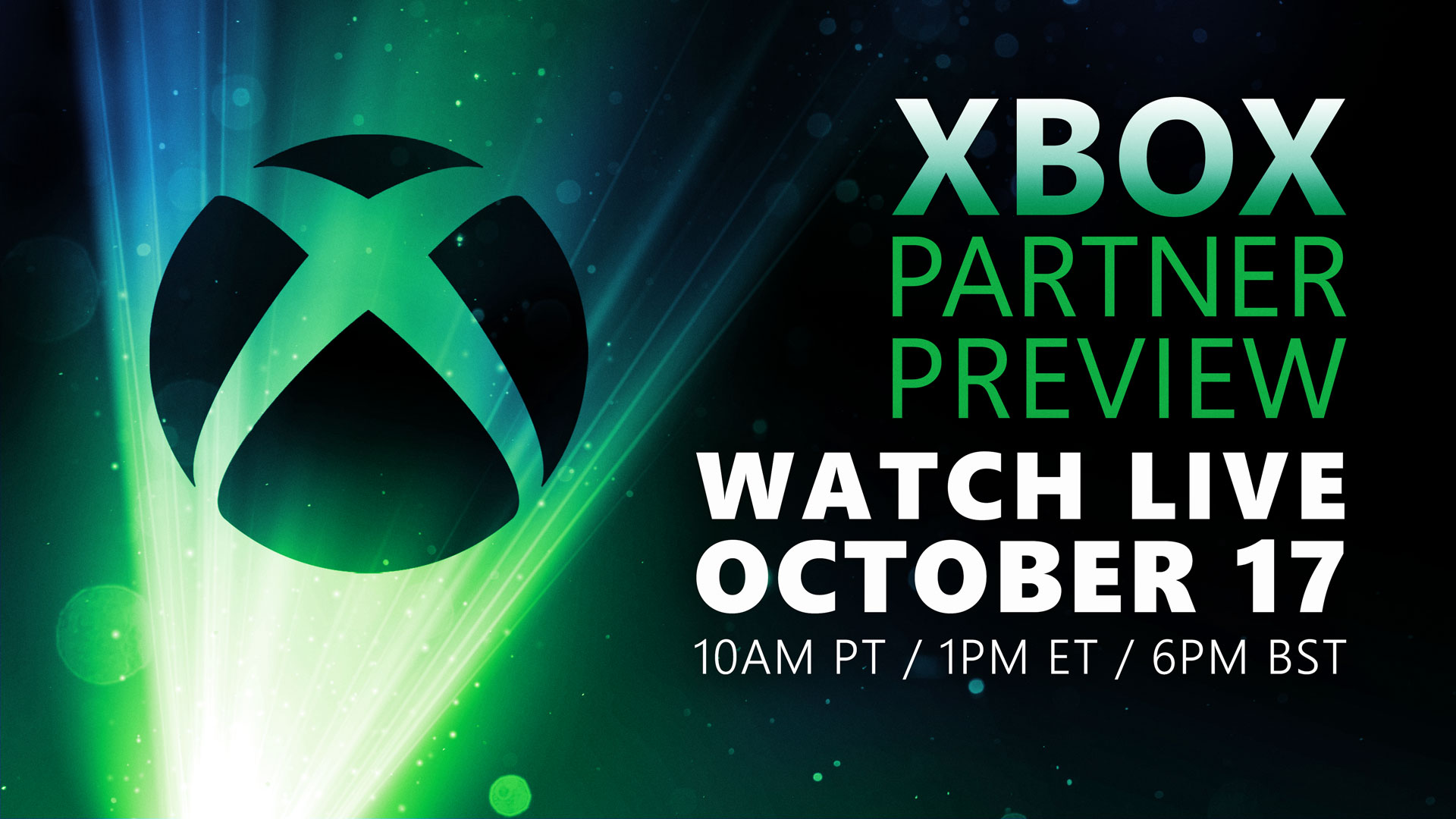 Xbox Partner Preview Broadcast Announced for This Week