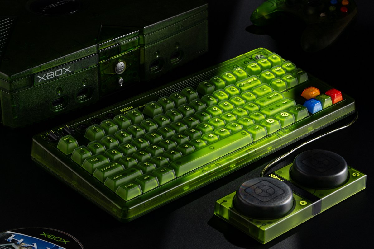 8BitDo Reveals New Retro Xbox Edition Keyboard and Mouse