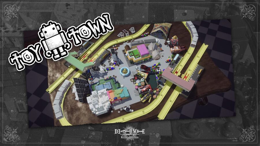 DEATH NOTE Killer Within Toy Town Map Revealed