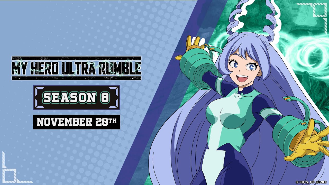 My Hero Ultra Rumble Season 8 Begins on November 20